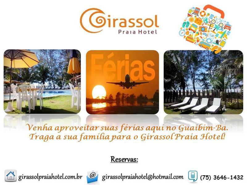 Girassol Praia Hotel グアイビム エクステリア 写真